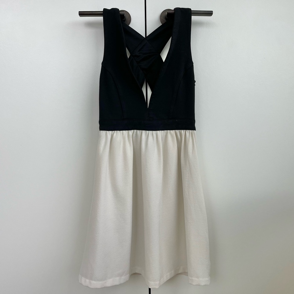 UO Sparkle and Fade Deep-V Cut Out Dress